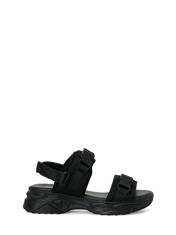 Polaris 327708.Z Siyah Kadın Spor Sandalet