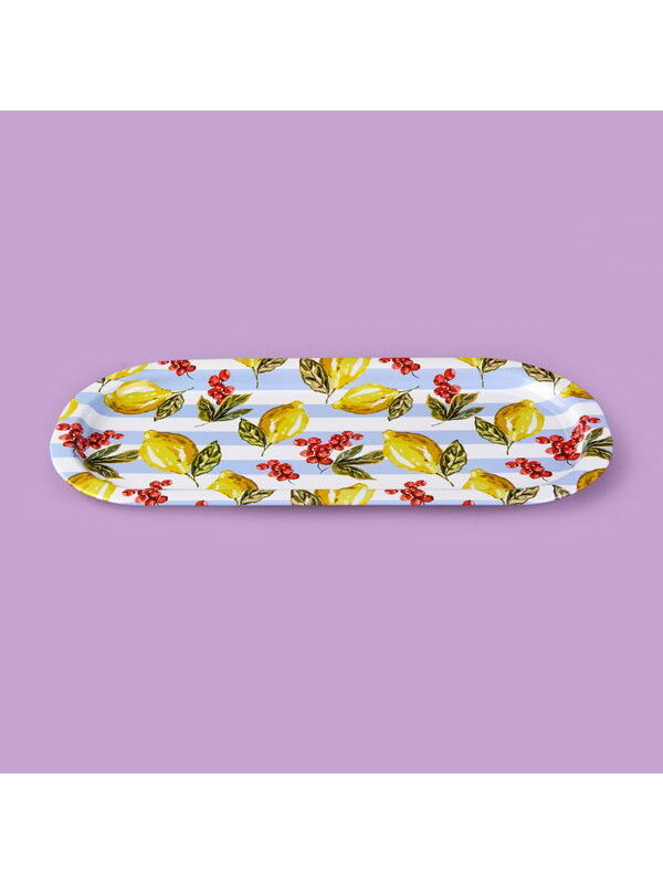 Sarkap Limecello Sunumluk Tepsi - Renkli - 34,9x15,9 cm