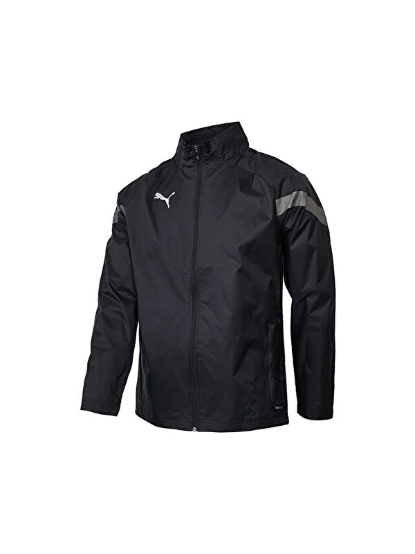 Puma Teamfinal All Weather Jacket Erkek Futbol Antrenman Fermuarlı Sweatshirt 65738203 Siyah