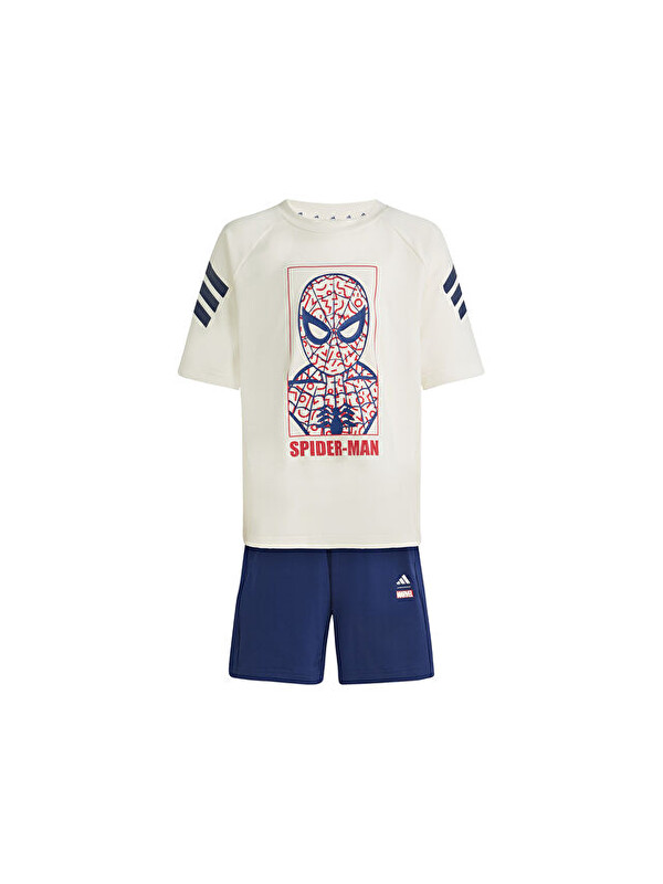 Adidas Lk Marvel Sm Tset Çocuk Günlük Eşofman Takımı JZ3544 Beyaz