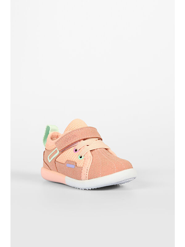 Curset Basic Kız İlk Adım Pudra Sneaker - Görsel 4