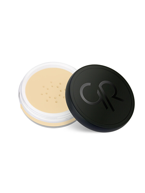 GOLDEN ROSE Long Wear Finishing Powder - Banana - Sarı Sabitleyici Toz Pudra