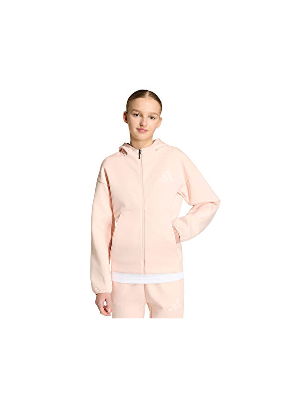 Adidas J Z.N.E.Fz Çocuk Günlük Ceket KC1947 Pembe