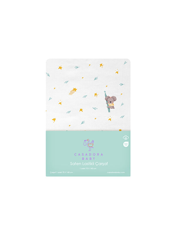 Casadora Baby Koko Saten Fitted Çarşaf - 70x140x20cm