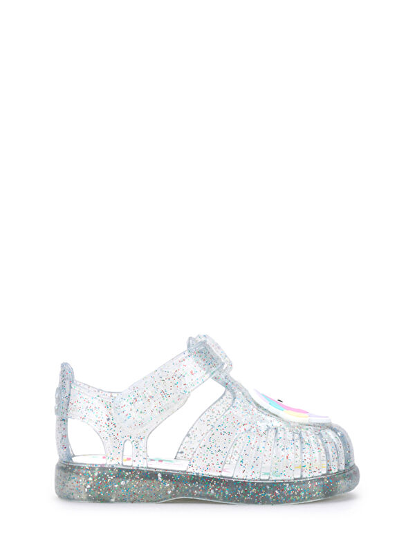 S10341 TOBBY UNICORNIO Beyaz Kız Çocuk Sandalet - Görsel 2