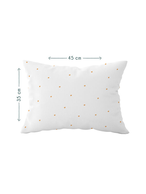 Casadora Baby Stars 100% Pamuk Saten Bebek Yastık Kılıfı - 35x45 cm