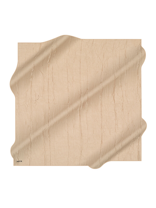 AKER Sarı 100X100 Kraş Eşarp