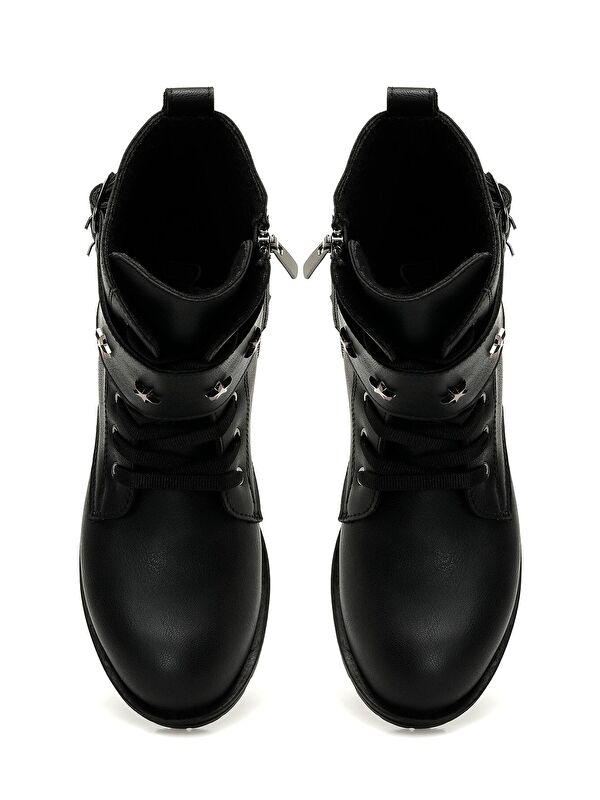 SARA.G3PR Siyah Kız Çocuk Sneaker Bot - Görsel 5