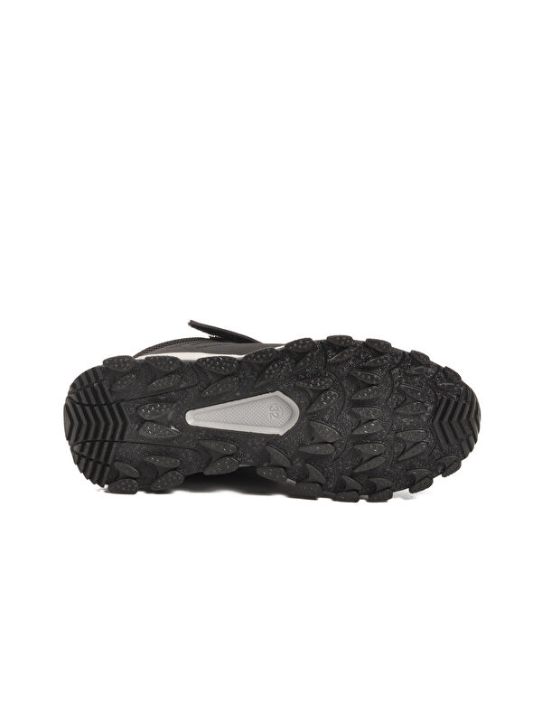 Siyah Gri Cırtlı Kaymaz Taban Erkek Çocuk Outdoor Bot Doruk F - Görsel 6