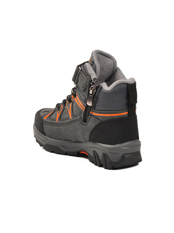 Füme Turuncu Polarlı Kaymaz Taban Çocuk Outdoor Bot 2301 P - Görsel 5
