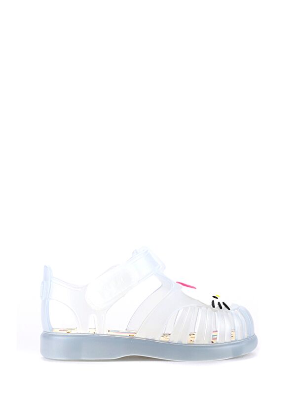 TOBBY V.KITTY Beyaz Unisex Çocuk Düz Sandalet - Görsel 2