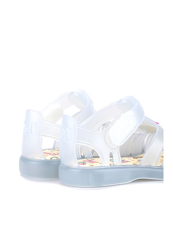 TOBBY V.KITTY Beyaz Unisex Çocuk Düz Sandalet - Görsel 5