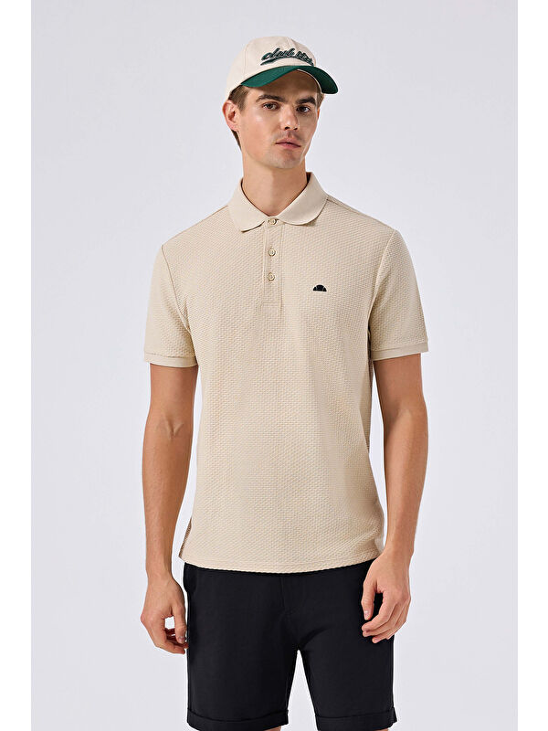 Ellesse % 100 Pamuk Dokulu Düğmeli Polo Yaka T Shirt 6SM5010-BG