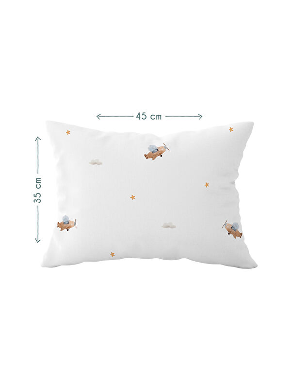 Casadora Baby Happy Tony 100% Pamuk Saten Bebek Yastık Kılıfı - 35x45 cm