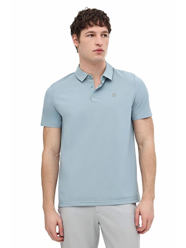 Lumberjack MB GIRT 12P23001 6FX Mint Erkek Kısa Kol T-Shirt