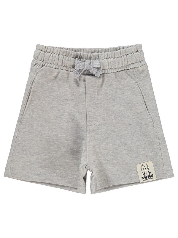 Civil Boys Basic Surf Etiketli 2-5 Yaş Kapri - Gri