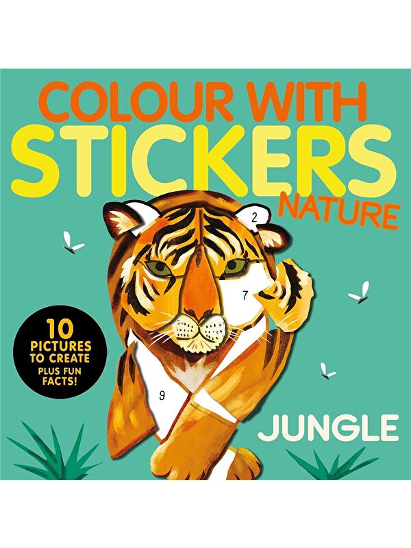 Little Tiger Press Colour with Stickers: Jungle