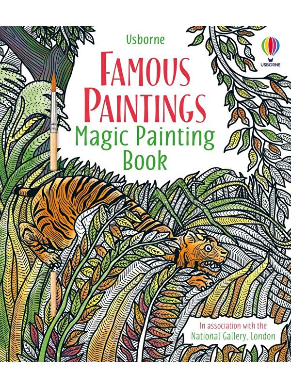 Usborne Publishing Magic Painting Books: Famous Paintings