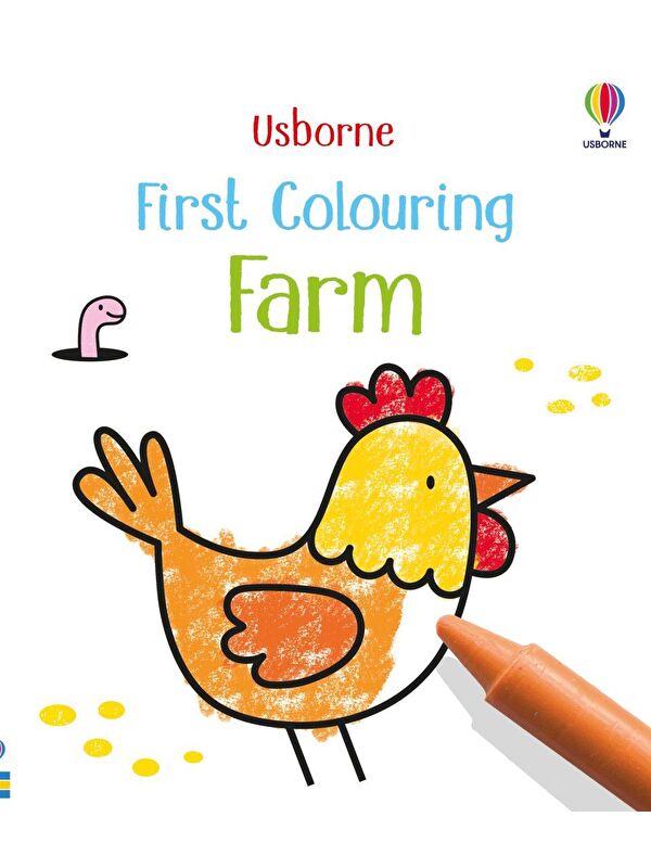 Usborne Publishing First Colouring: Farm