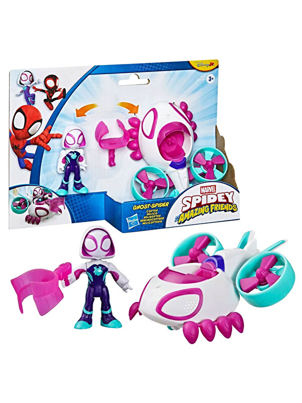 Spidey And His Amazing Friends 3'' Figür Ve Araç Seti G1952-G2459