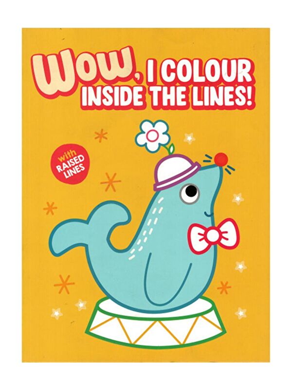 Yoyo Books Wow,I Colour Inside the Lines: Seal