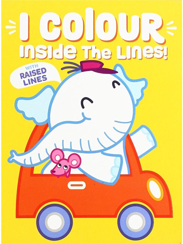 Yoyo Books Wow,I Colour Inside the Lines: Elephant
