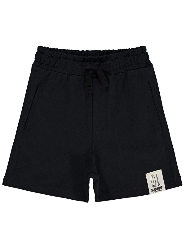 Civil Boys Basic Surf Etiketli 2-5 Yaş Kapri - Siyah