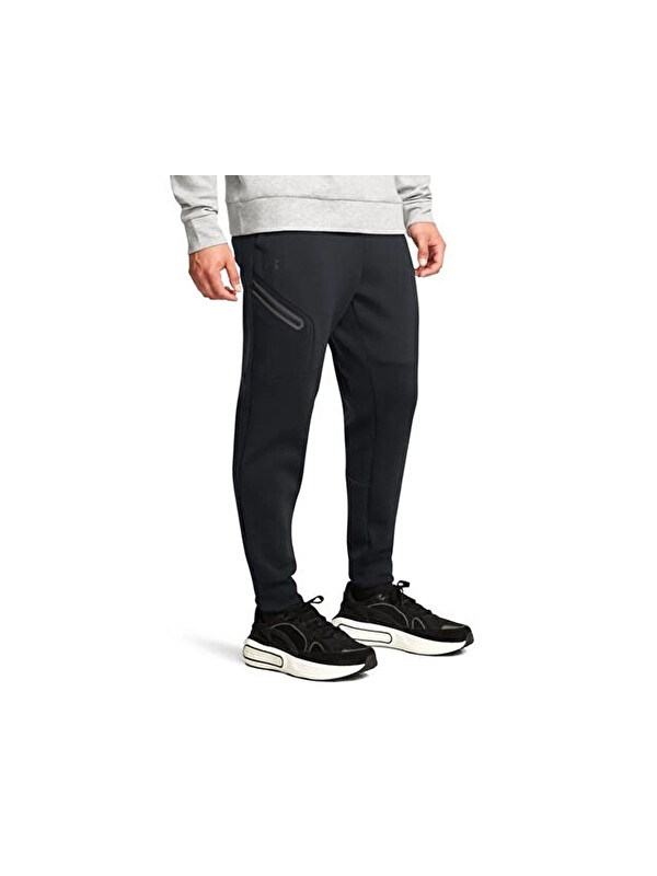 Under Armour Ua Unstoppable Fleece EU Erkek Günlük Eşofman Altı 1389353-001 Siyah