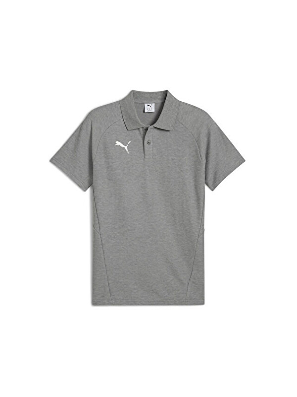 Puma Team Evostripe Polo Erkek Futbol Polo Yaka Tişört65995233Gri