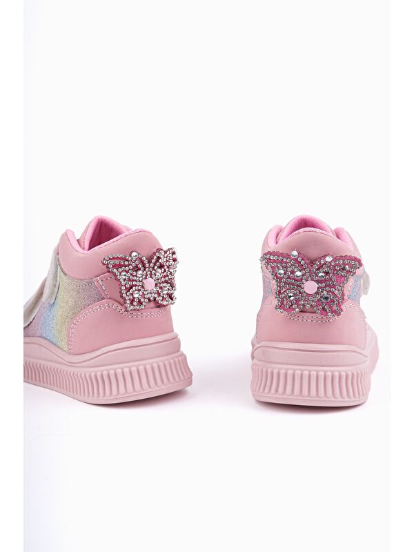 PAWS Kelebekli Çift Cırtlı Kız Bebek ve Çocuk Bot - Görsel 3