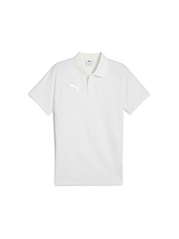 Puma Team Evostripe Polo Erkek Futbol Polo Yaka Tişört 65995204 Beyaz