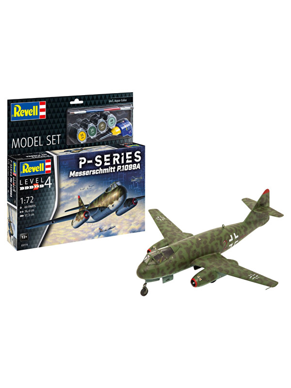 Revell Model Set Uçak Messerschmitt P.1099A - P-Series 63774