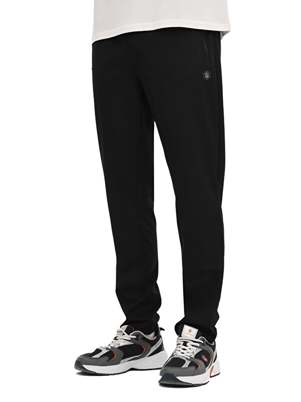 Lumberjack MB SB206 PES T.PANT 6FX Siyah Erkek Eşofman Altı