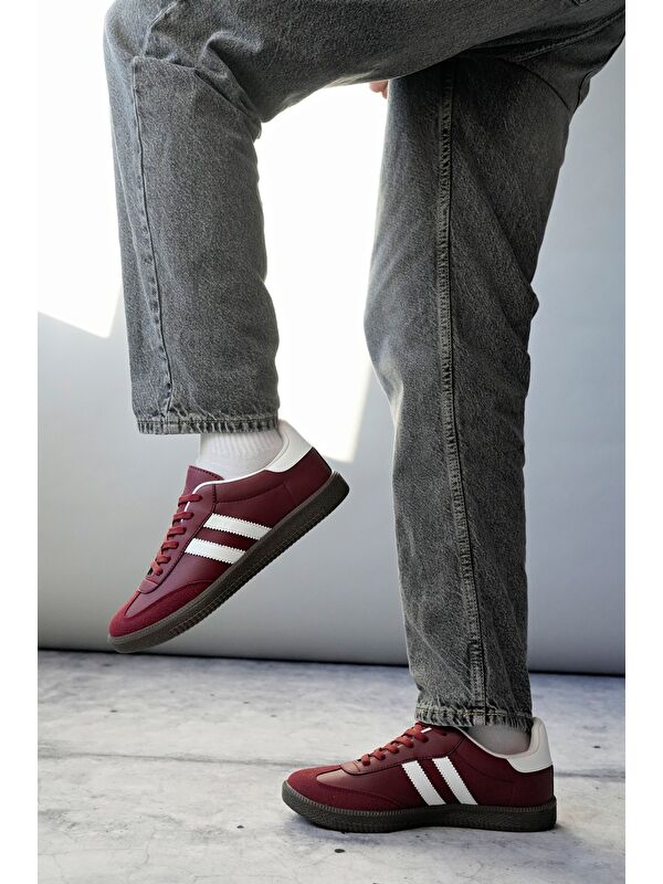 GORDON Unisex Ortopedik Günlük Bağcıklı Yürüyüş Koşu Sneaker Spor Ayakkabı - Görsel 6