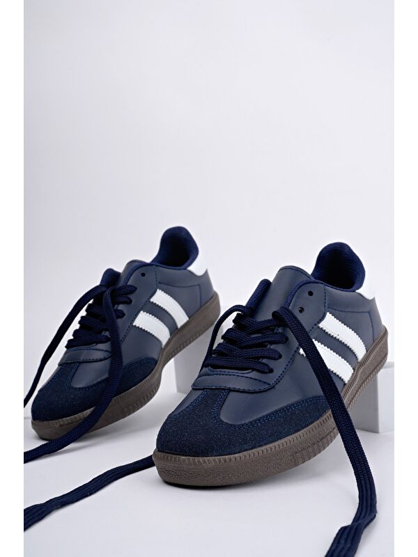 GORDON Unisex Ortopedik Günlük Bağcıklı Yürüyüş Koşu Sneaker Spor Ayakkabı - Görsel 7