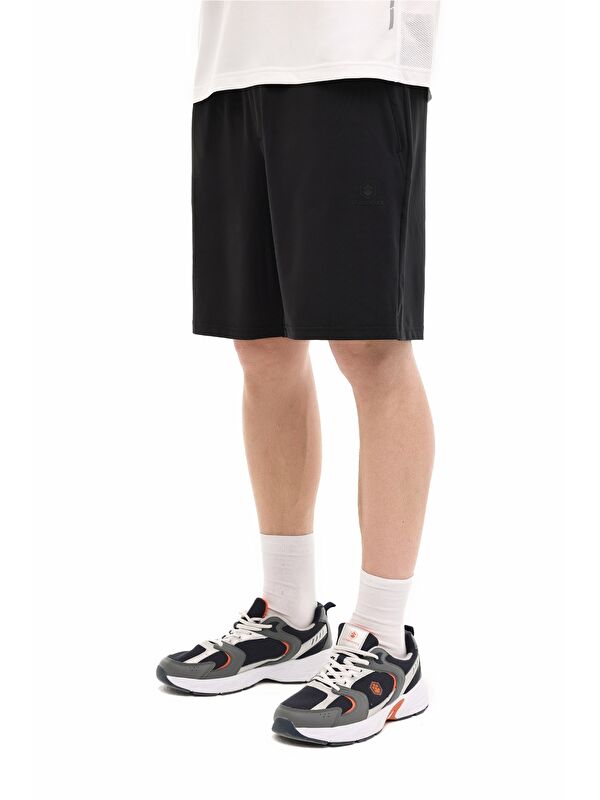 Lumberjack MB BRUSHORT 20P-002 6FX Siyah Erkek Şort