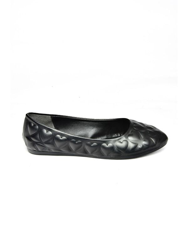 Fox Shoes S3140202 Siyah Kadın Babet