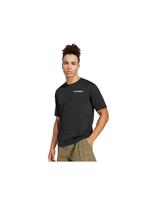 Adidas Terrex Mt Tee Erkek Outdoor Tişörtü JF4189 Siyah