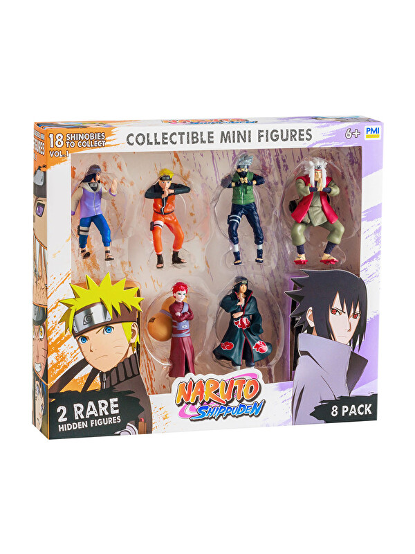 Naruto 8'li Koleksiyon Figür Seti Model 3 PMI/NSH2070S