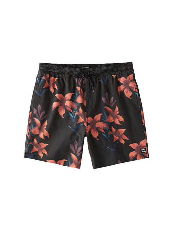 Billabong Sundays Layback Erkek Siyah Volley Short