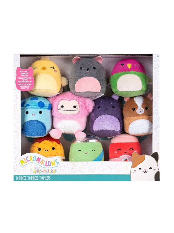 Squishmallows Micromallows 10'lu Figür Paketi SQMM0206