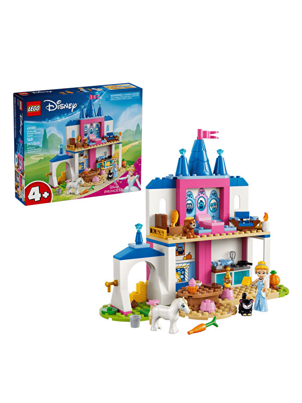 Lego Disney Princess Sindirella Hayvan Dosları Şatosu 43283