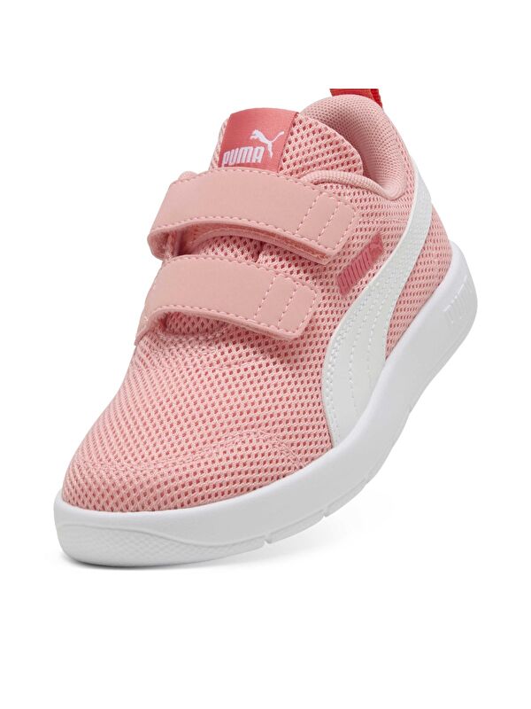 Courtflex V3 Mesh Çocuk Pembe Sneaker - Görsel 4