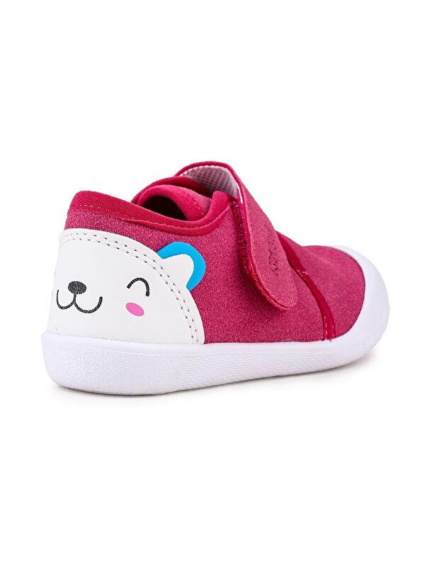 Catly Cırtlı Kız Bebek İlk Adım Panduf Ayakkabı - Görsel 5