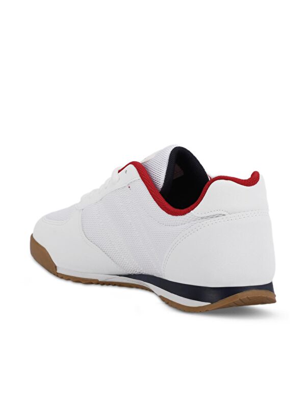 OFFICER I Erkek Sneaker Ayakkabı Beyaz / Lacivert - Görsel 4