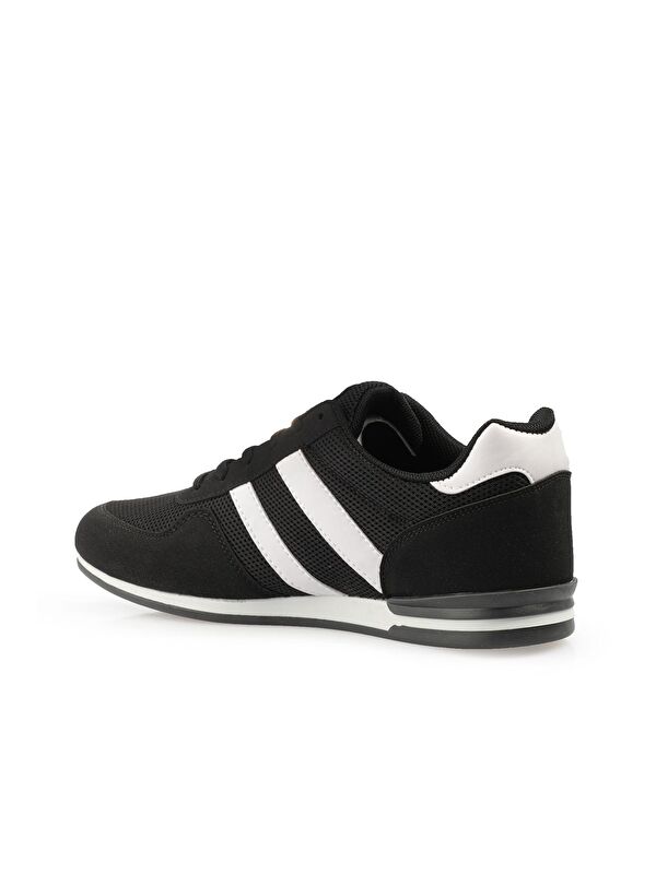 OMEGA Erkek Sneaker Ayakkabı Siyah / Beyaz - Görsel 4