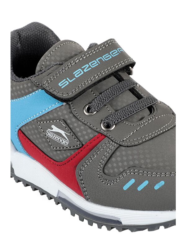 EDMOND IN Çocuk Sneaker Ayakkabı Koyu Gri - Görsel 5