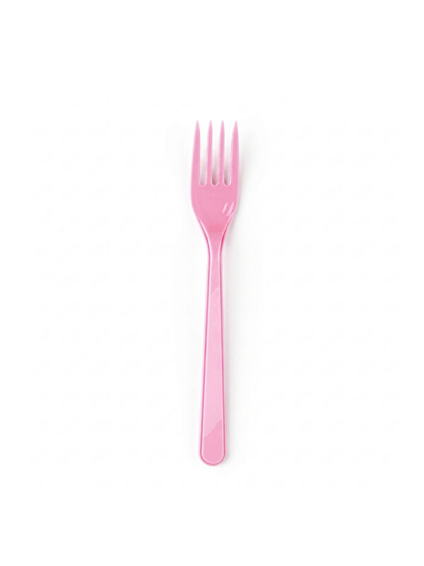 Le Mabelle Pembe 8'li Parti Çatalı Set