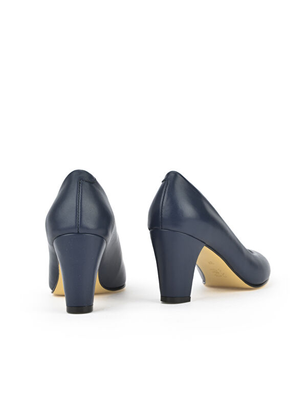 Ziya Ayakkabi Bej Ziya Ayakkabi Hakiki Kadın Deri Topuklu 1431030Z25014