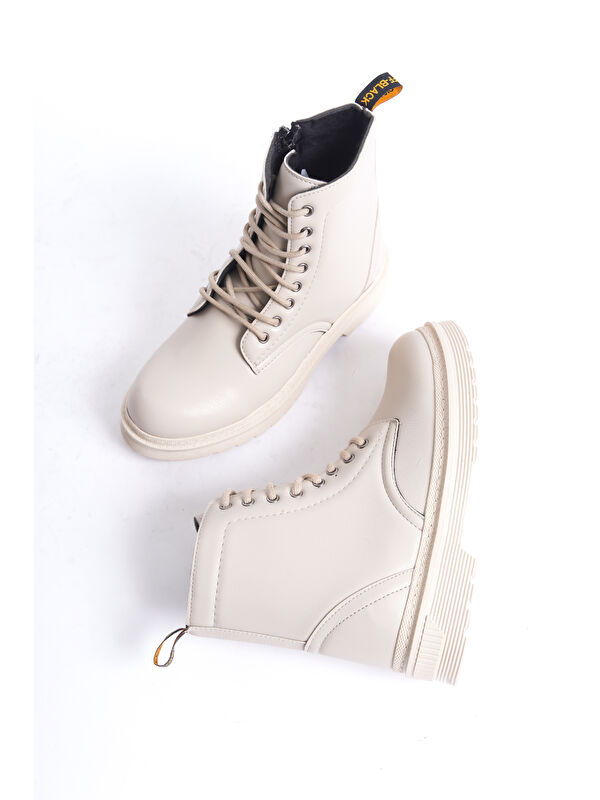 D0901 Ortopedik Kadın Fermuarlı Bot - Görsel 2